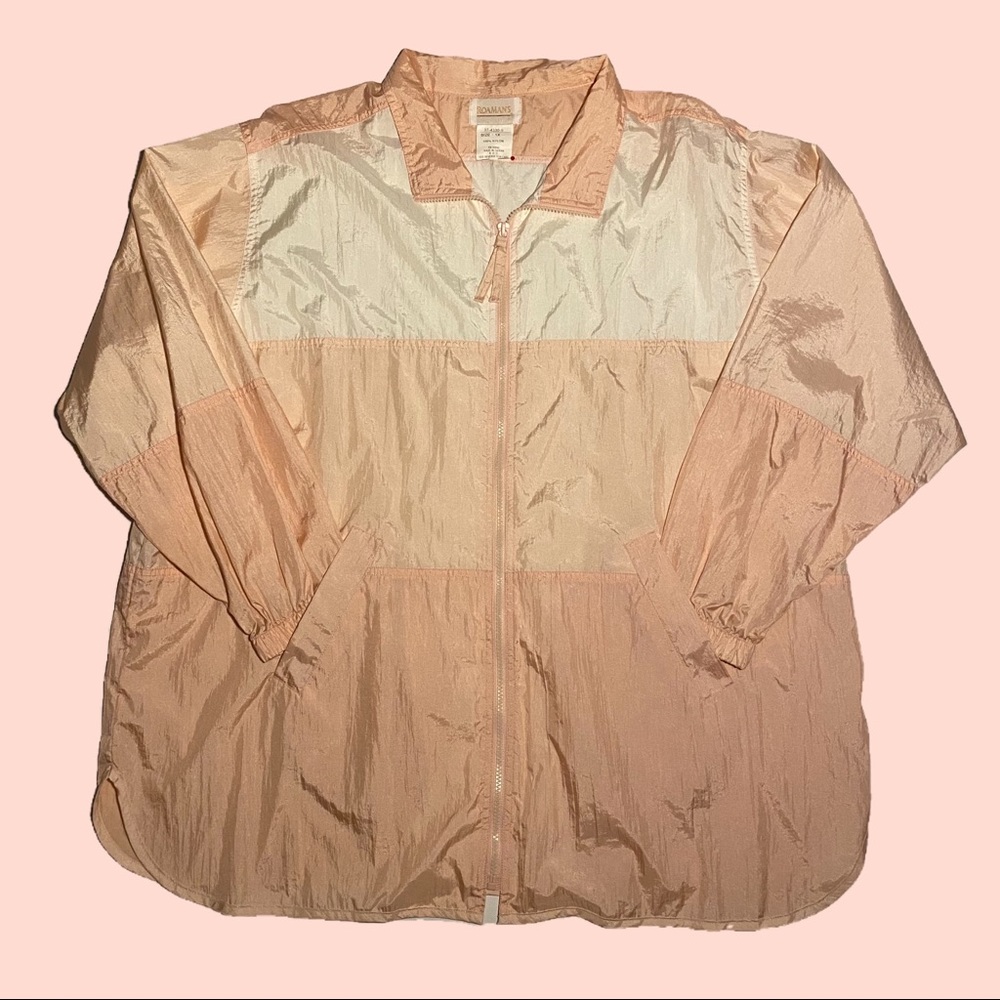 Long sleeve full zipper short collar windbreaker